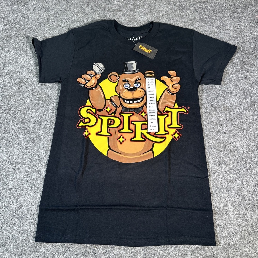 Spirit Halloween Five Nights at Freddy's FNAF Freddy Fazbear T-Shirt SMALL